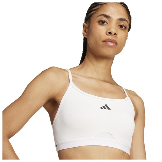 Adidas Γυναικείο μπουστάκι Aeroreact 3-Stripes Bra